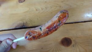 炭火焼ソーセージ