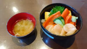 海鮮丼の写真