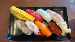 寿司八貫セットの写真